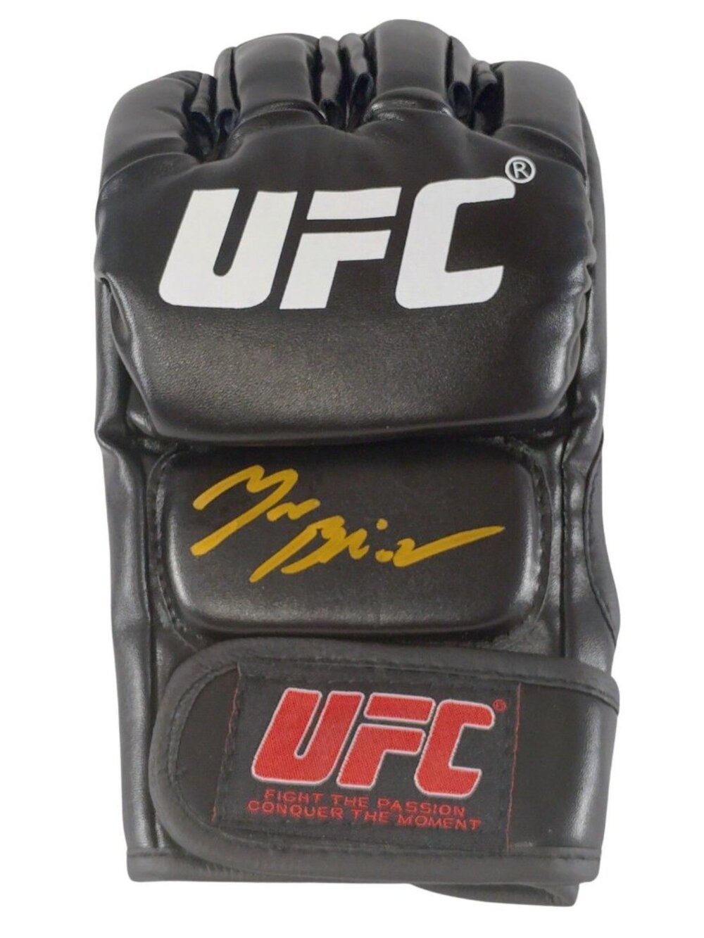 Jan Blachowicz Signed UFC Glove BAS COA Light Heavyweight Gold Ink MMA Autograph